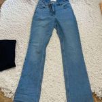 Abercrombie & Fitch Abercrombie '90s Slim Straight Ultra High Rise Jeans Criss Cross Curve Love 26 Photo 0