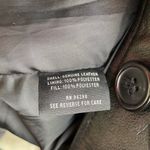 Vintage Black Trump Marina leather women’s jacket medium Photo 7