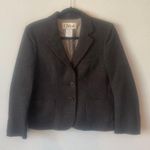 Chloé Chloe Vintage 100% Wool Dark Grey Blazer Size 40‎ Photo 0