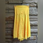 Venus swimwear Push Up convertible Swim Skirt Dress Coverup Yellow small Photo 2