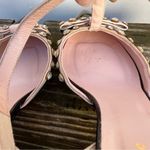 Kate Spade  NEW YORK Lydia Jewel Pumps Pink Black T Strap Size 8.5 Photo 4