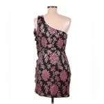 For Love & Lemons  Luella Jacquard Metallic Mini Dress Photo 2