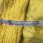 Free People  Ezra Embroidered Eyelet Bralette Yellow Women's Size Medium Photo 5