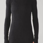 Lululemon  Rest Less Long Sleeve Shirt Sz 2 Photo 0