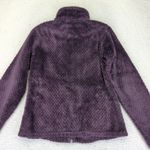 Columbia Womens Fleece Jacket Full Zip Up Purple Quilted Soft Warm Coat Medium Photo 4