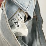 NWT Ann Taylor LOFT Light Wash Frayed Hem High Rise The Skinny Jeans Size 28 Blue Photo 6