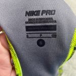 Nike Pro Hypercool Compression Printed Sports Bra Neon Yellow Size Small Photo 3