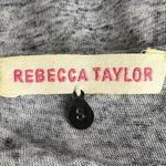 Rebecca Taylor  Grey‎ Heathered Knit Tie Front T Shirt Dress Size Small Photo 5