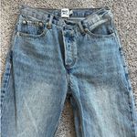 Princess Polly  Asymmetrical button front straight leg jeans light wash‎ Photo 8