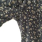 Ganni Black Floral Print Crepe Trousers in Ditzy Floral Size 34 or XS Photo 6