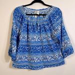 Mimi Chica Resort Beach Off the Shoulder 3/4 Sleeve Lightweight Summer Medium Photo 0