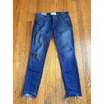 Elizabeth and James Deb Jeans Womens 29 Skinny Stretch Raw Hem Made USA Photo 1