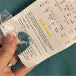 Vintage Deadstock with tags silk blend blue green lightweight pullover Medium Photo 3