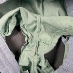 GapBody Shorts Womens Small Green Bird Print Drawstring Pajama Sleep Lounge Photo 6