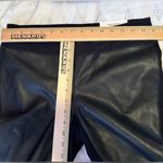 Soma Smoothing Faux Leather Front Ponte Legging Size medium regular NWT Photo 5