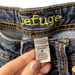 Refuge blue denim medium wash jean shorts summer pants pockets comfortable Photo 4
