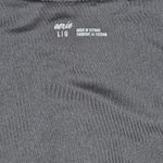 Aerie Black High Waisted Bikini Bottom Swimsuit Size L Photo 5