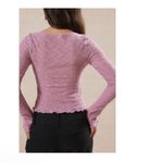 Urban Outfitters NWT Lace long sleeve Top Photo 2