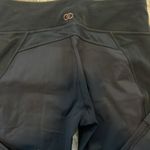 Calia by Carrie Calia Leggings with cuffed ankles 28” Color Black Size M 14” Waist GUC Photo 6