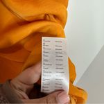 Maje Rasti One-Shoulder Satin Midi Dress in Yellow Photo 9