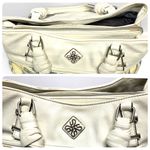 Simply Vera Snakeskin Patent Leather Handbag Purse Blue Photo 4