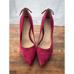 Jessica Simpson Port Red Centella Tassels Leather Pump Stiletto Heel Shoes 7.5M Photo 1