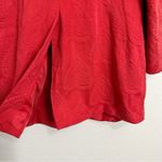 Desigual Red Heart Embroidered Jacquard Long Sleeves Peacoat, Sz Medium Photo 9