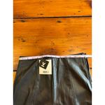 Very J faux leather pants NWT size L side zip skinny moto goth Photo 6