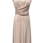 Aritzia Wilfred Women’s XS Darcell Dress Sleeveless Crisscross Belt Minimalist Pink Photo 0