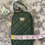 Badgley Mischka Diamond Quilted Oval Crossbody Phone Case in chive NWT Photo 3