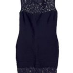 Tadashi Shoji Lace Sheath Dress Sleeveless Black Size Large Photo 0