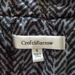 Croft & Barrow Women's Patterned Lightweight Puffer Vest S Photo 6
