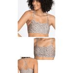 Johnny Was  size Small Calme Life in Balance Endurance Leopard Print Sports Bra Photo 6