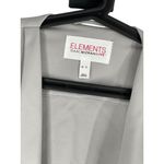 Isaac Mizrahi Elements  Live Gray Waterfall Open Front Blazer Jacket XL Layering Photo 8