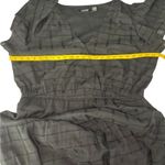 Ralph Lauren Lauren  Shadow-Gingham Belted Cotton-Blend Dress.  B10 Photo 15