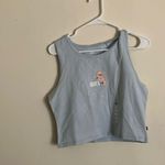 Levi's  Sky Blue Floral crop- Tank Top (Brand New) Photo 0