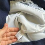 Trina Turk NWT Miss Brady Colorblock Lace-Up Dress White Blue Sz 6 Photo 10