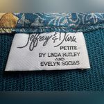 Jeffrey & Dara Petite by Linda Hutley Women’s VTG 3/4 Sleeve sweater,USA|Size:10 Blue Photo 10