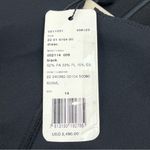 Akris  Zip Front Asymmetric Midi‎ Dress Neoprene Womens Size US 10 Black Goth NEW Photo 4