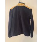 New orleans Saints Reebok fleece black and gold zip up jacket women's large Photo 3