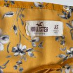 Hollister  Women's Strappy‎ Floral Tank Top - Golden XS - EUC Photo 7