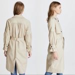 Joie  Alwena Trench Coat in Khaki Size XL NWT Photo 1