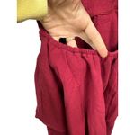 Halara  Women's Tie Back Tiered Ruffle Flowy Slip Mini Casual Linen Feel Dress S Photo 8