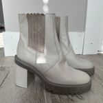 Free People James Ice Leather Chelsea Boots Photo 0