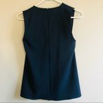 Tibi  Navy Chalky Drape Wrap Top - 00 - NWT Photo 4