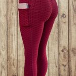 Scrunched up butt lifting leggings TikTok yoga pants Size M Photo 1