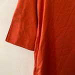 Chico's NWT Coral Pink No Iron Shirtdress Button Down Women size 1 / Medium / 8 Photo 5