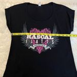Rewind Rascal Flatts  2014 Tour Black T Shirt Size Small Made in USA Plain Back Photo 2
