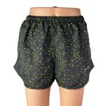 Nike  Tempo Dri Fit Women's Black Green Geometric Yoga Athletic Running Shorts M Photo 1