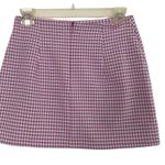 Urban Outfitters  Gingham Lavender Purple Mini Skirt-XS TP Photo 1